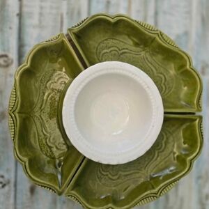 Vintage MCM Chips And Dip Tray From CALIFORNIA POTTERY